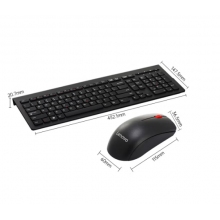聯(lián)想（lenovo） M120Pro無線鍵盤鼠標(biāo)套裝 無線鍵鼠套裝 辦公鼠標(biāo)鍵盤套裝電腦鍵盤筆記本鍵盤