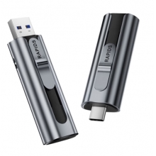 海康威視（HIKVISION）128GB type-C USB3.2固態(tài)U盤Rapids S560閃存優(yōu)盤 Iphone15雙接口手機(jī)電腦通用便攜